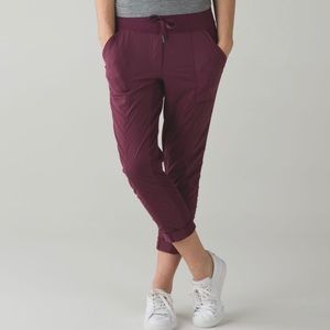 NWT Lululemon Street II Studio Crop pants- size 10